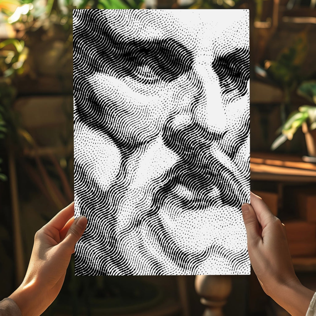 Statue Head Contemporary Aluminum Print
