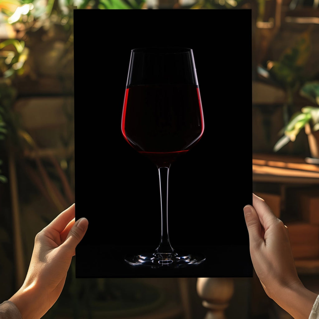 Red Wine Aluminum Print