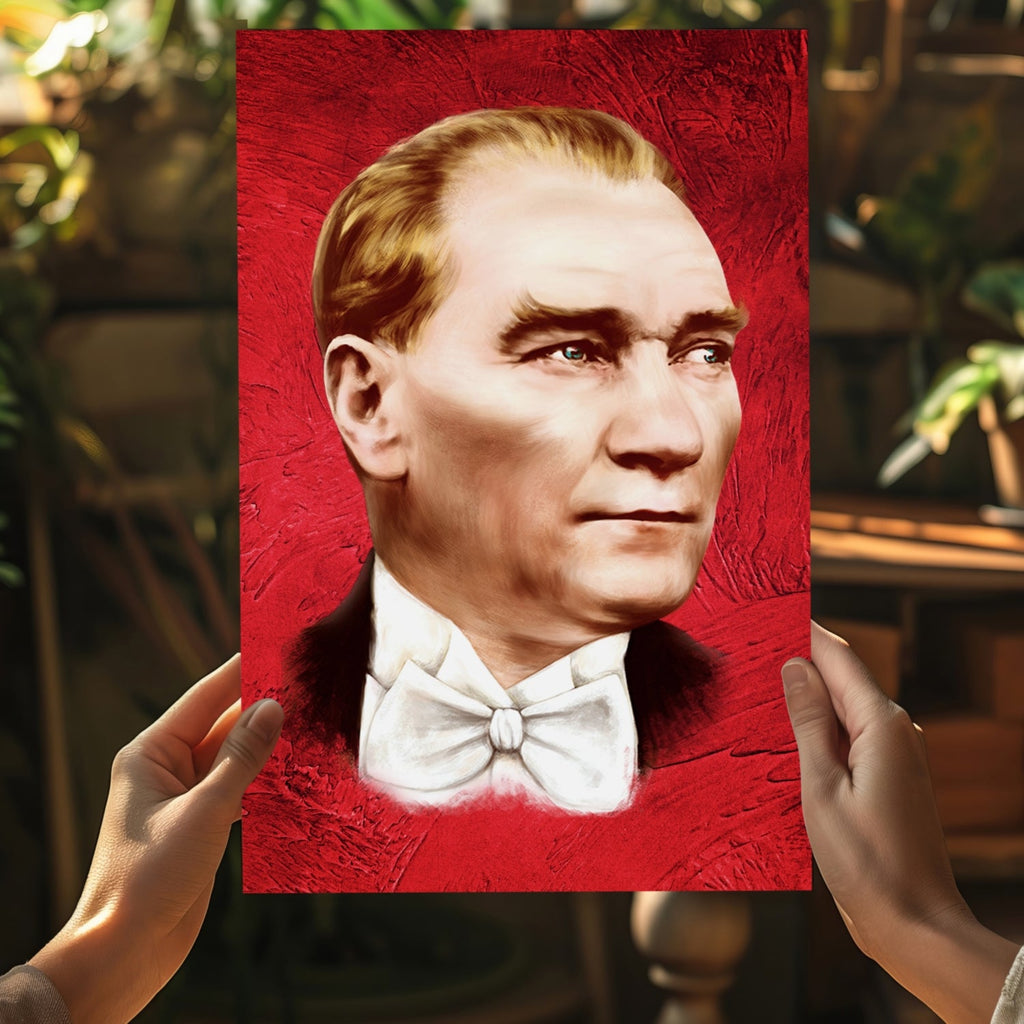 Ataturk Aluminum Print