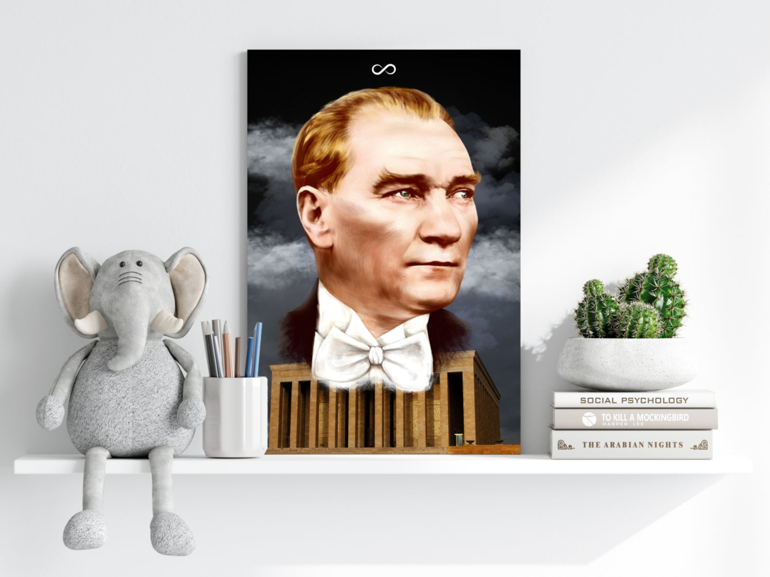 Ataturk Aluminum Print