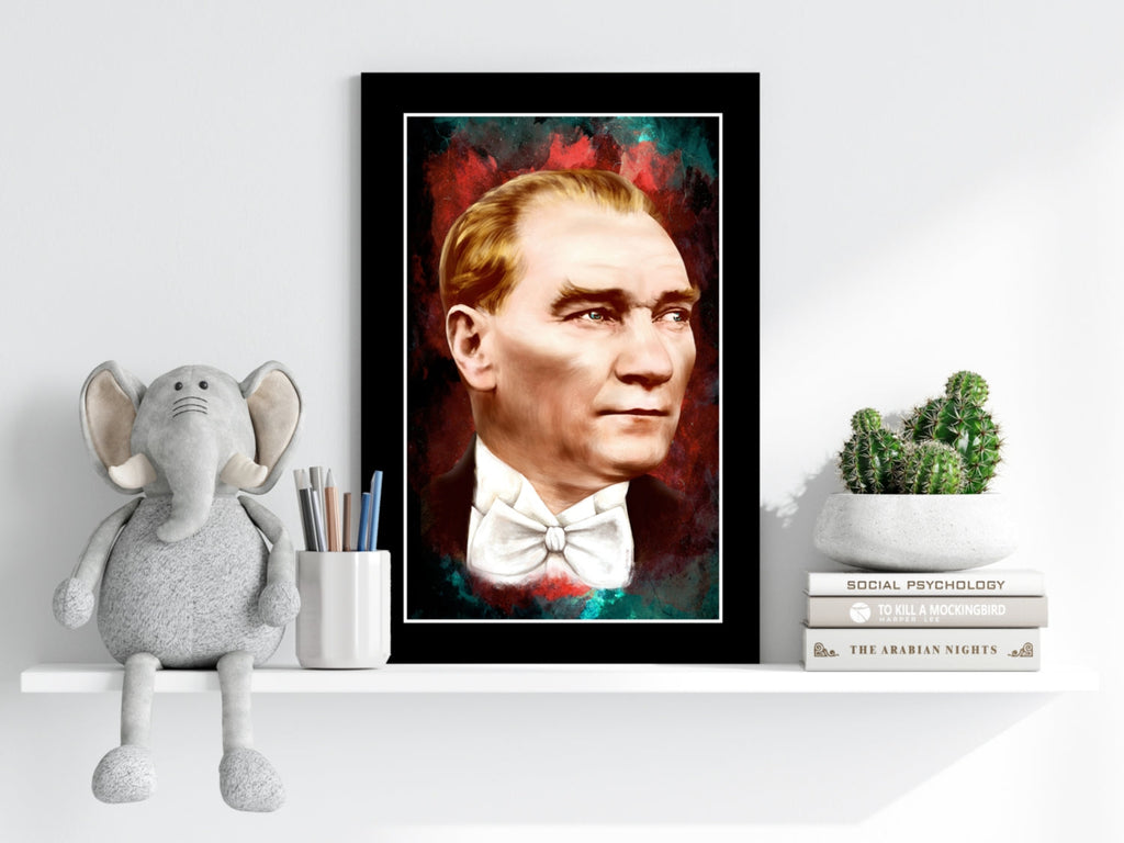 Ataturk Aluminum Print