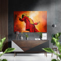 Joker Brushed Aluminium Dibond Wall Art