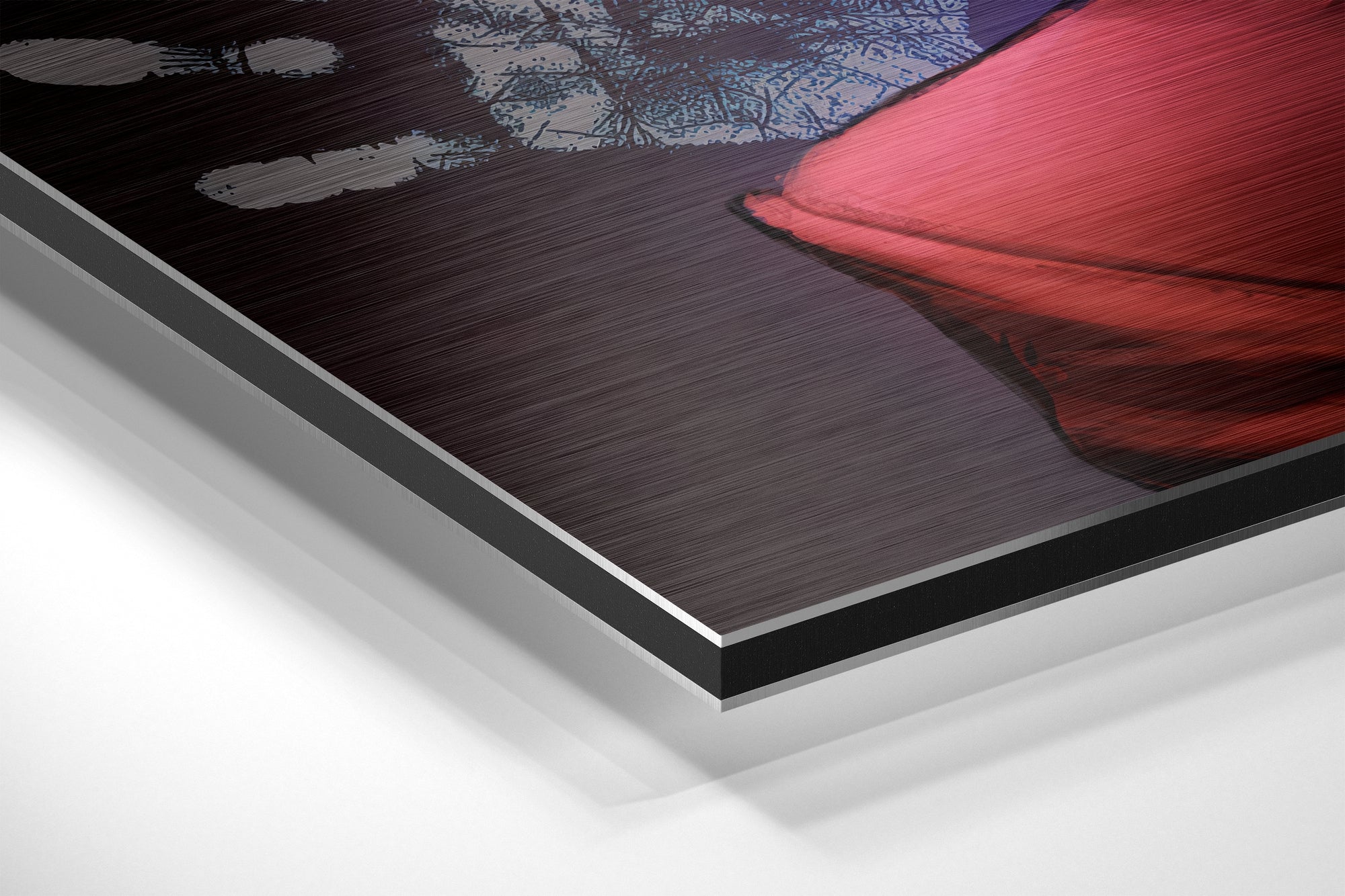 Joker Brushed Aluminium Dibond Wall Art