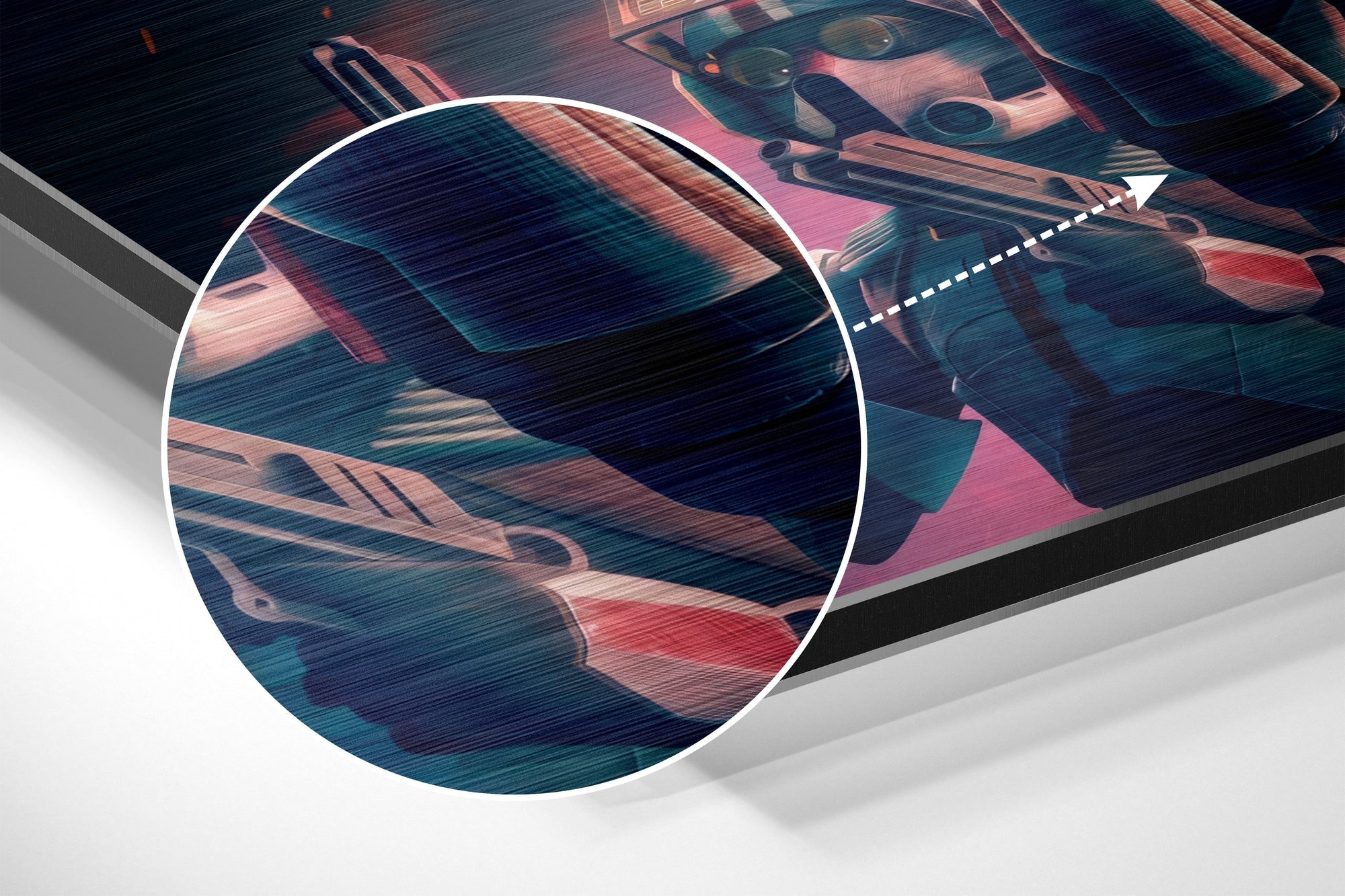 The Bad Batch Brushed Aluminium Dibond Wall Art