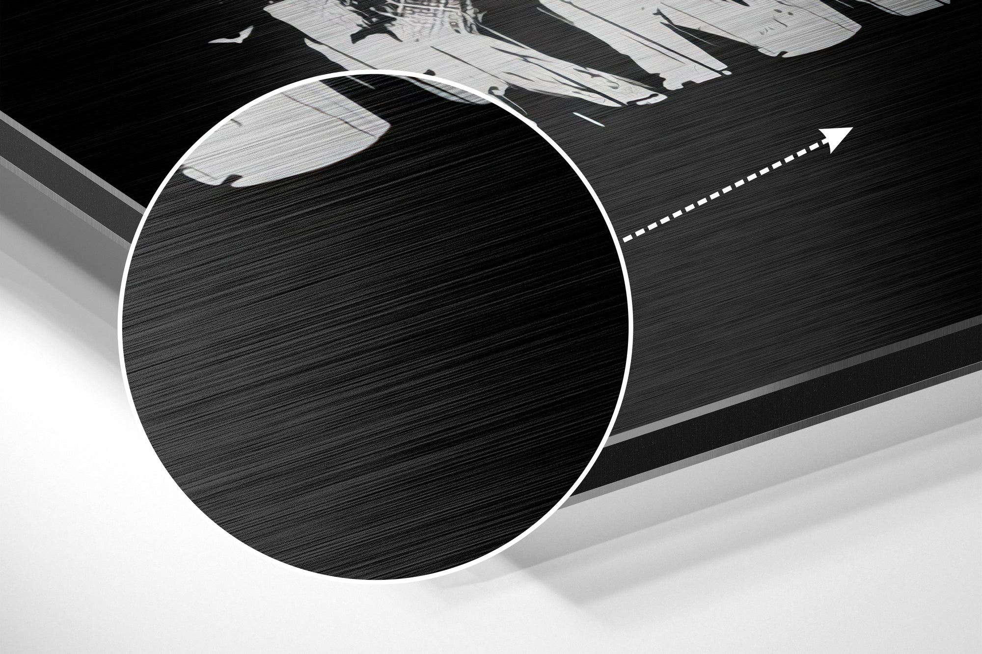 Batman Brushed Aluminium Dibond Wall Art