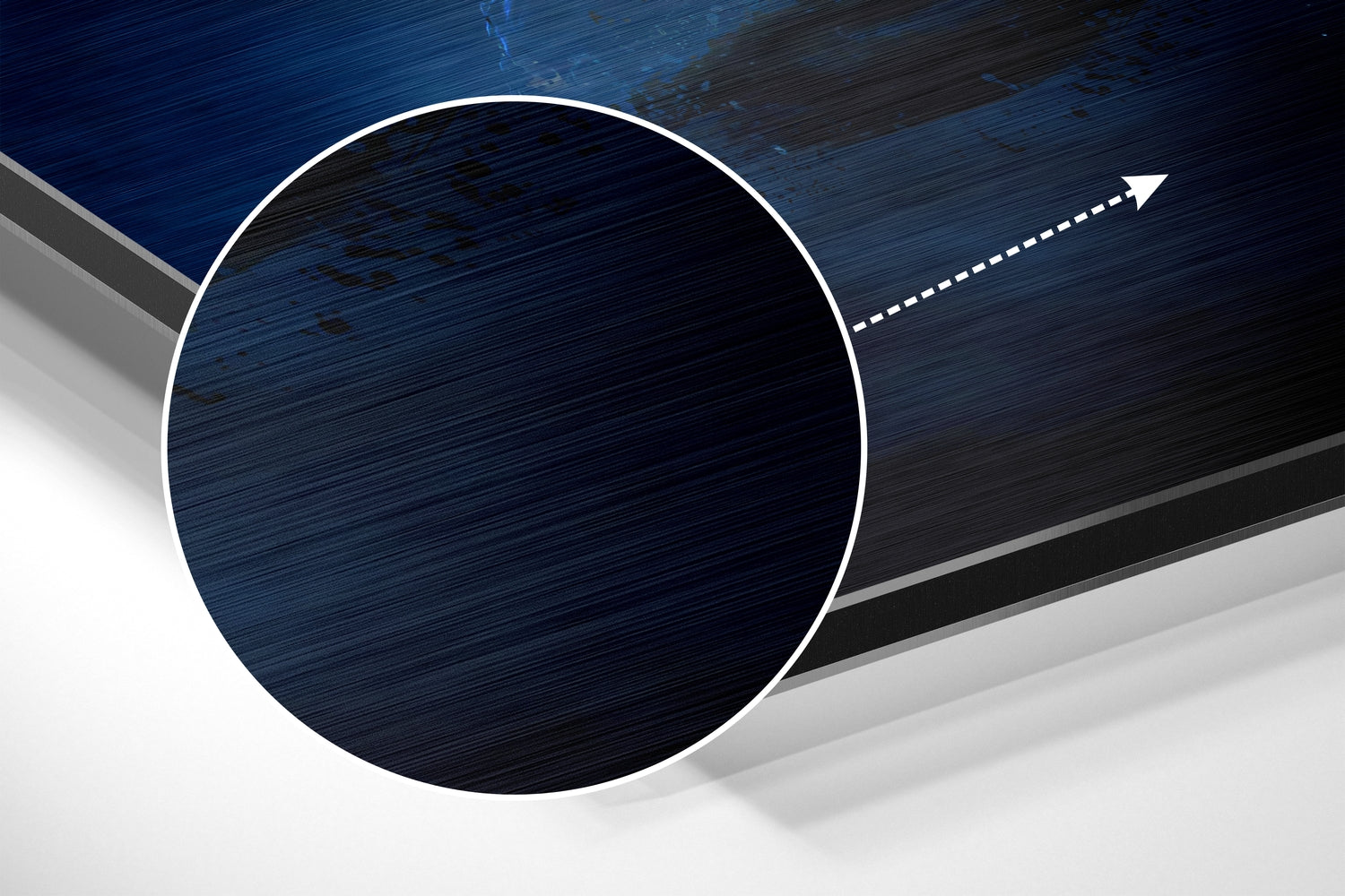 American Football Brushed Aluminium Dibond Wall Art