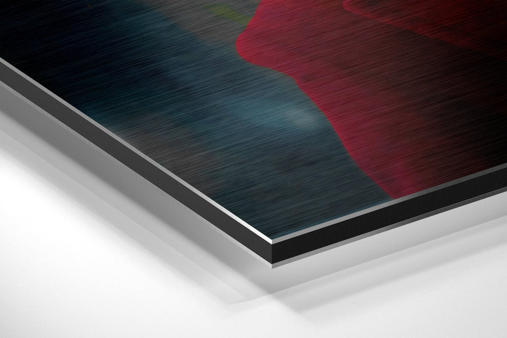 Joker Brushed Aluminium Dibond Wall Art
