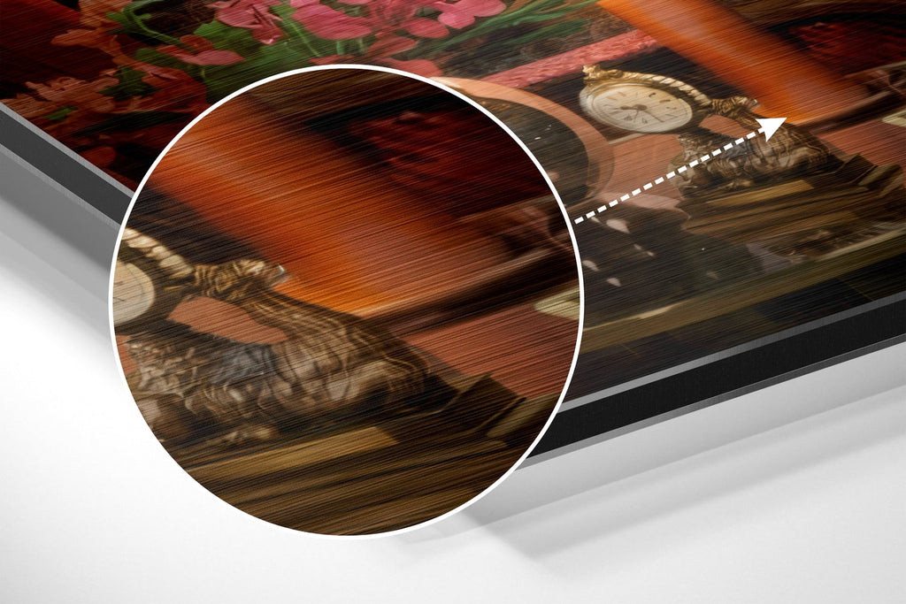 Game of Fate Brushed Aluminium Dibond Wall Art