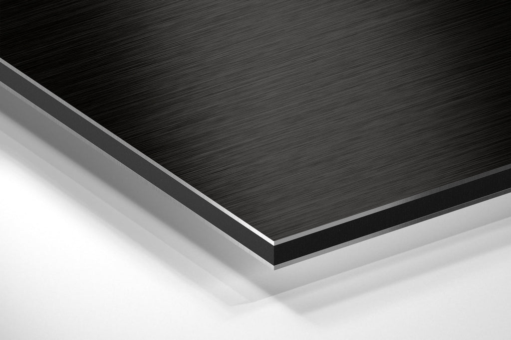Brain Brushed Aluminium Dibond Wall Art