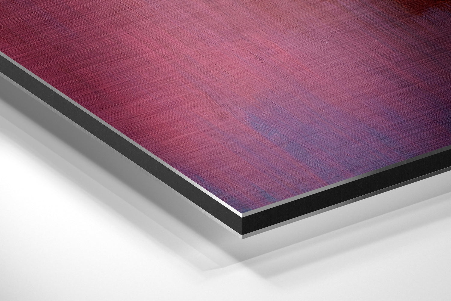 Butterfly Brushed Aluminium Dibond Wall Art