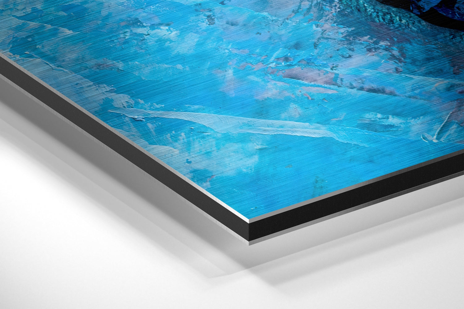 Butterfly Brushed Aluminium Dibond Wall Art