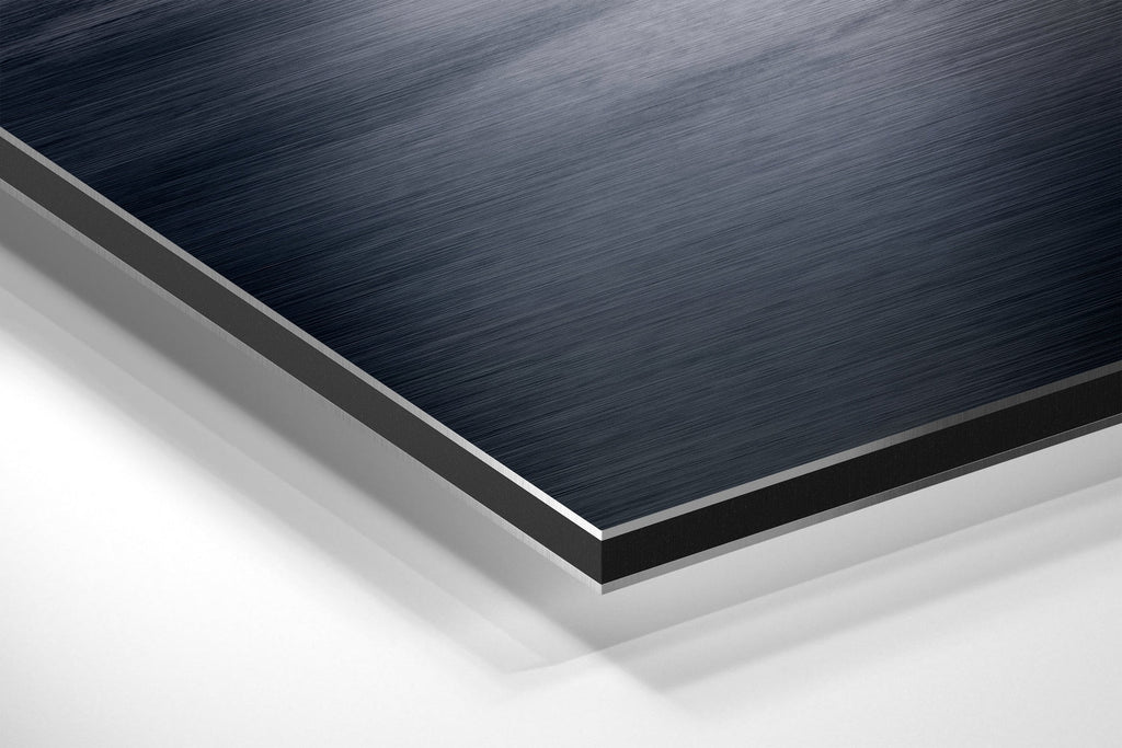 City View Brushed Aluminium Dibond Wall Art