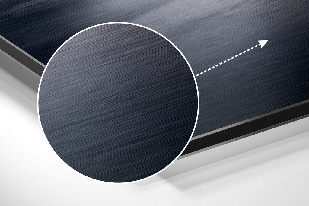 City View Brushed Aluminium Dibond Wall Art