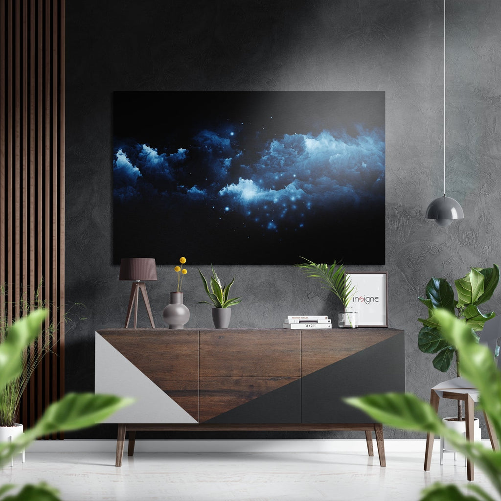 Space Brushed Aluminium Dibond Wall Art