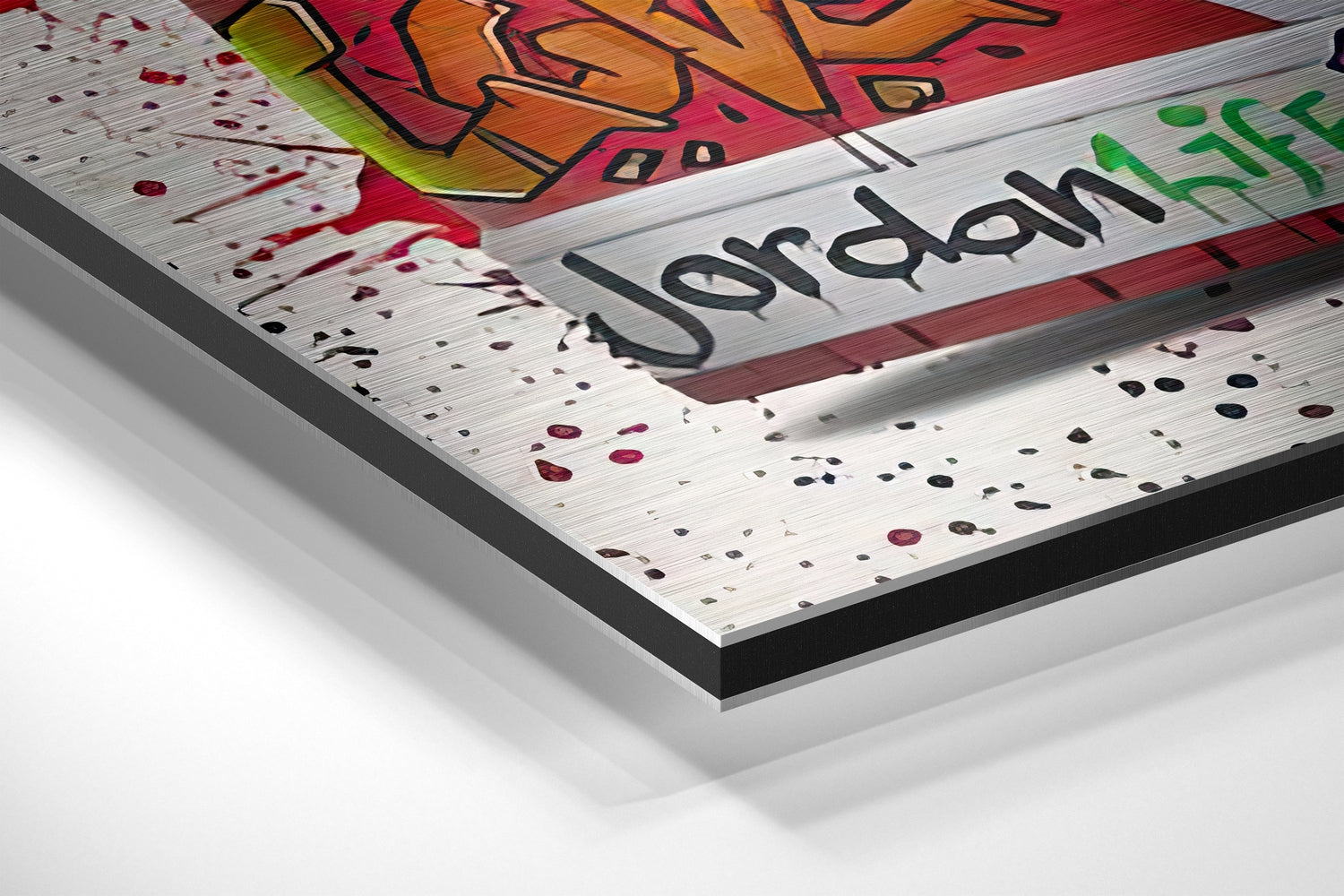 Free Sneakers Brushed Aluminium Dibond Wall Art