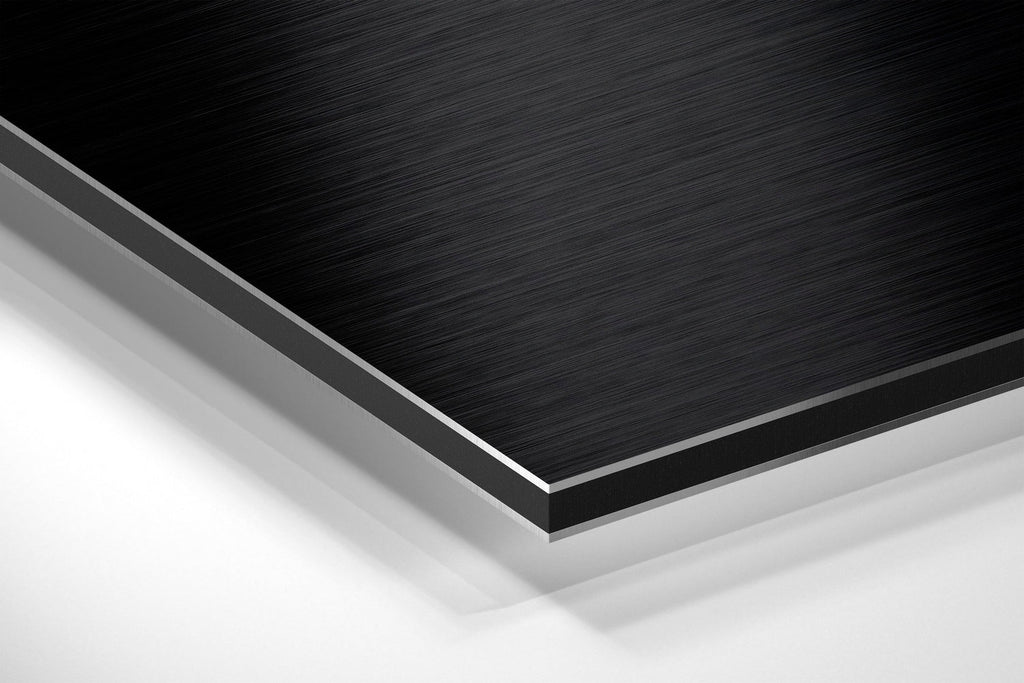 Woman Brushed Aluminium Dibond Wall Art