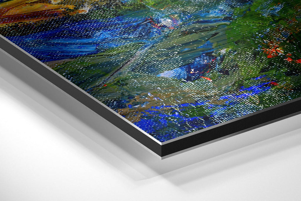 Anarchy of Colors Brushed Aluminium Dibond Wall Art