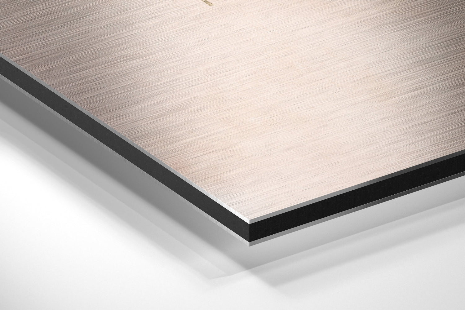 Shapes Brushed Aluminium Dibond Wall Art