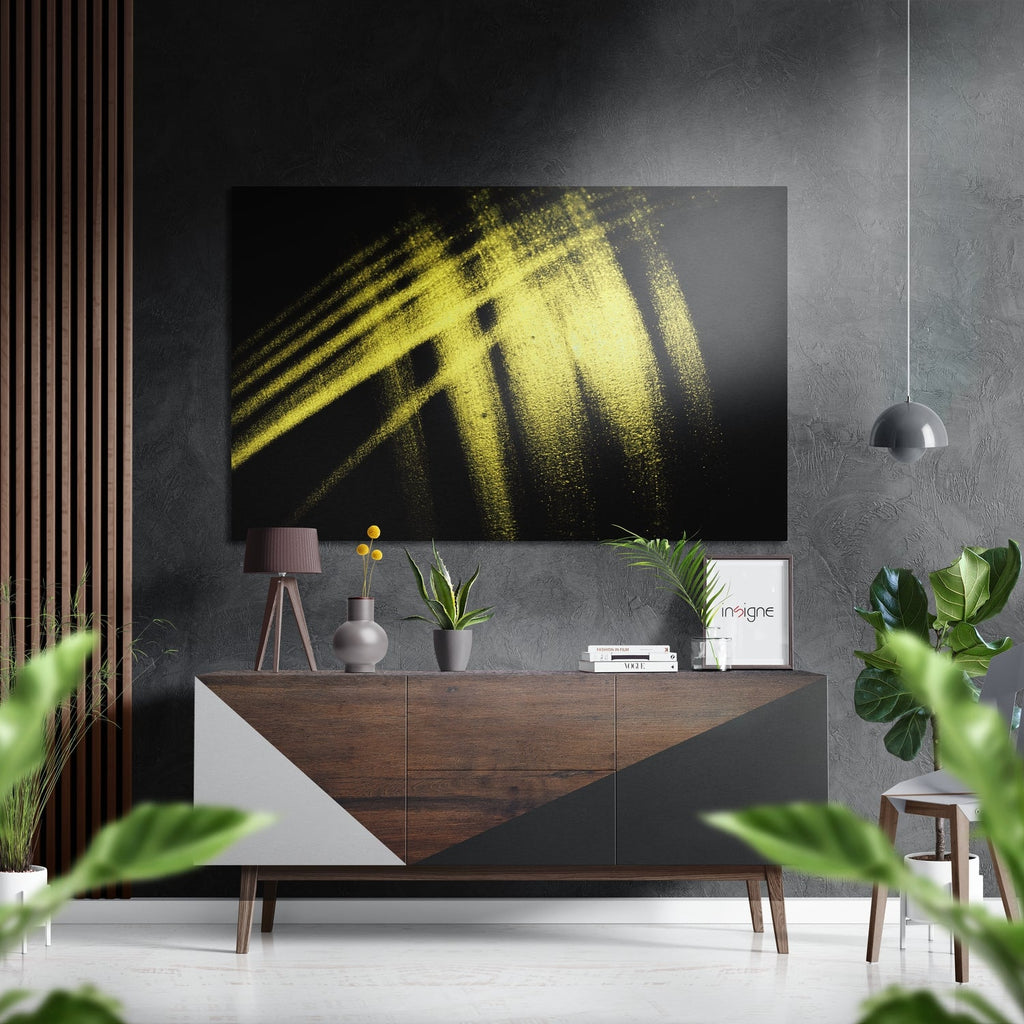 Brushstroke Brushed Aluminium Dibond Wall Art