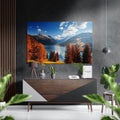 Lake View Brushed Aluminium Dibond Wall Art