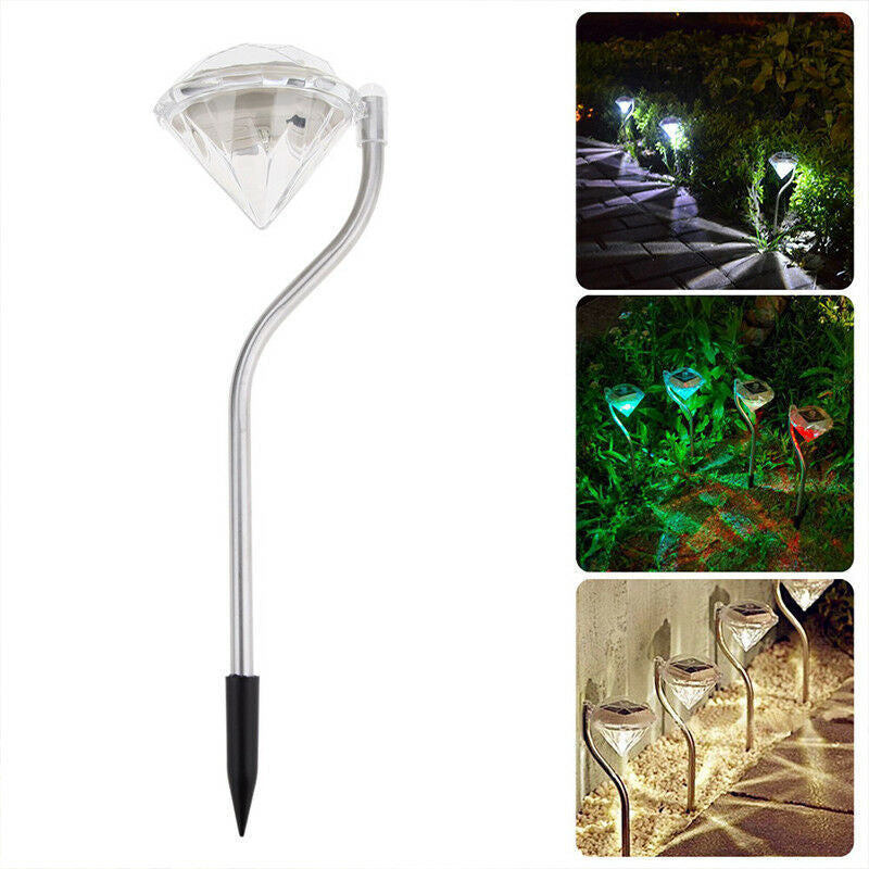 Diamond Lawn Solar Light