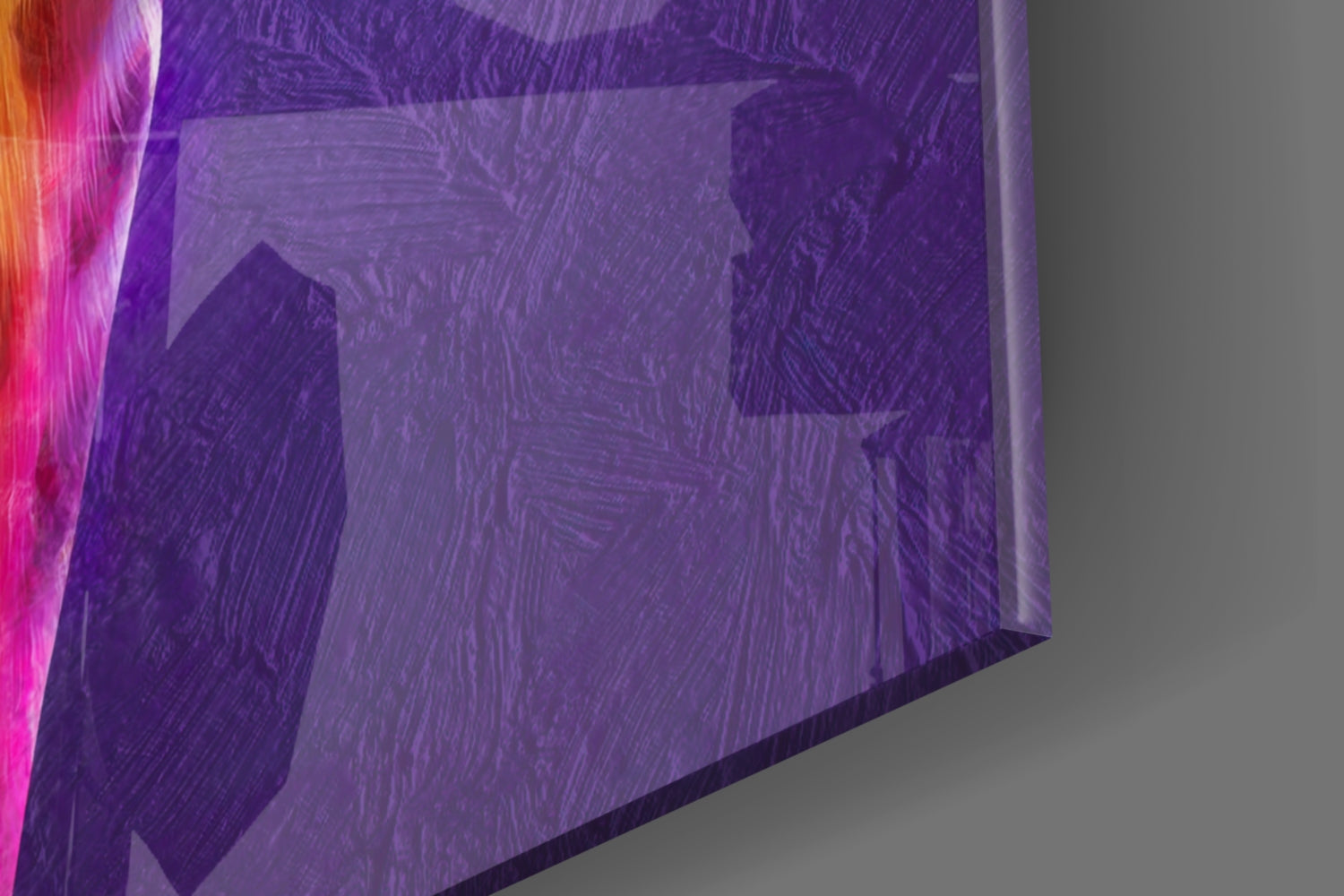 Giraffe Glass Wall Art