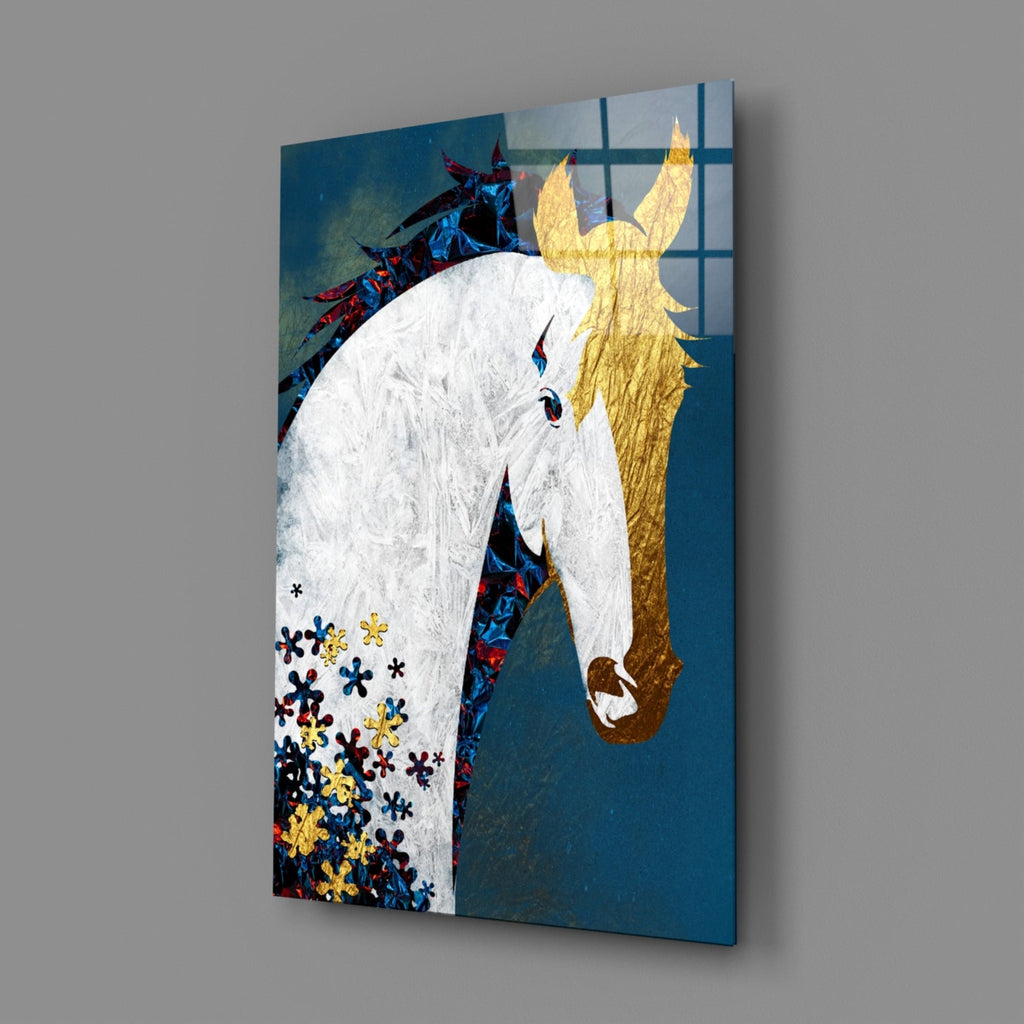Horse Glass Wall Art