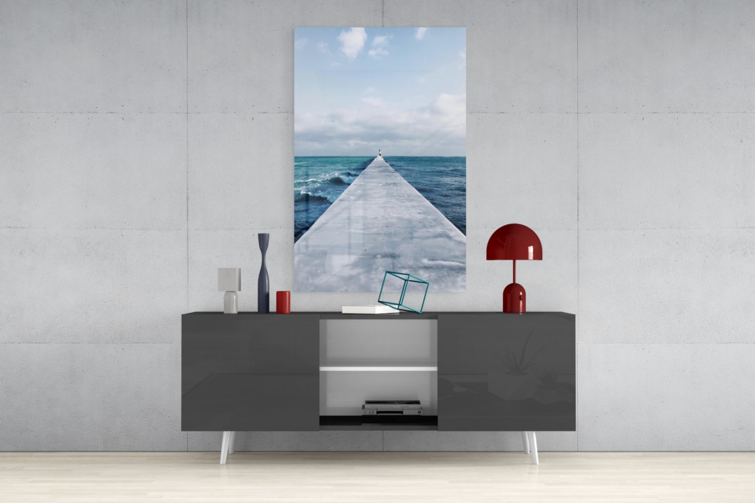 Dock Glass Wall Art