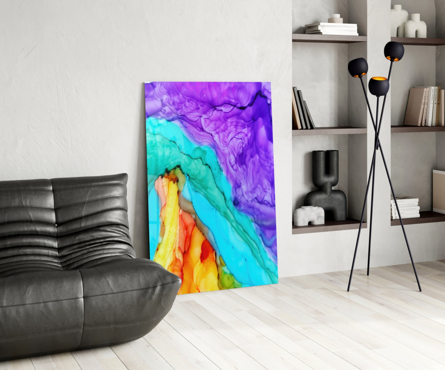 Colors Glass Wall Art