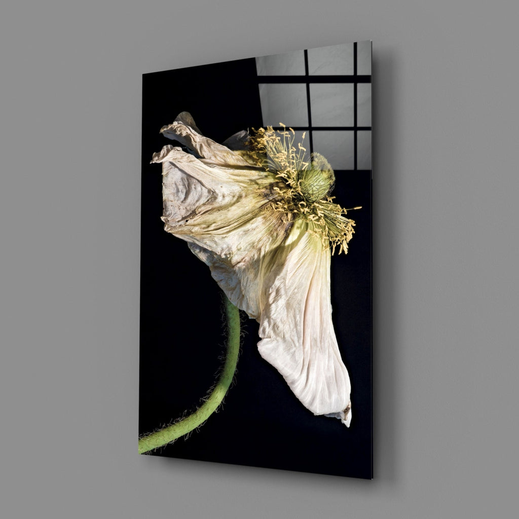 Flower Glass Wall Art