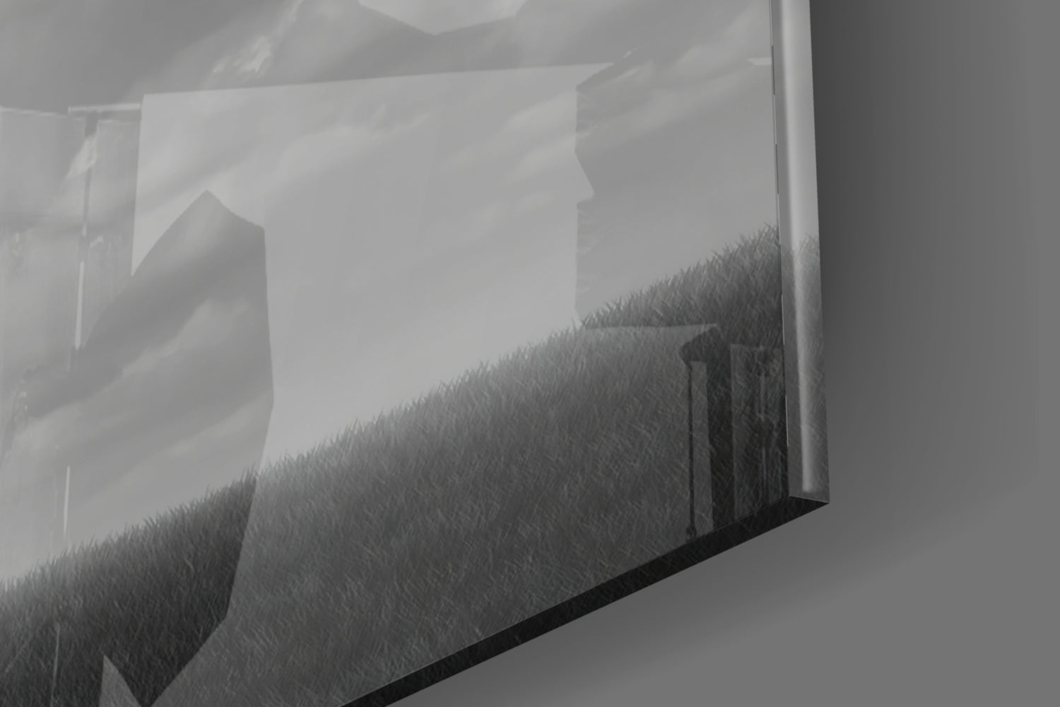Autumn of Thoughts Glass Wall Art