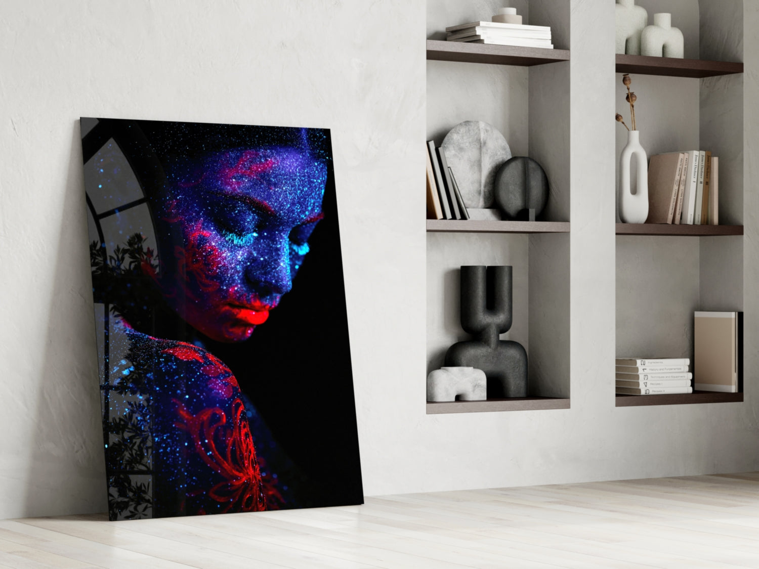 Serenity Glass Wall Art