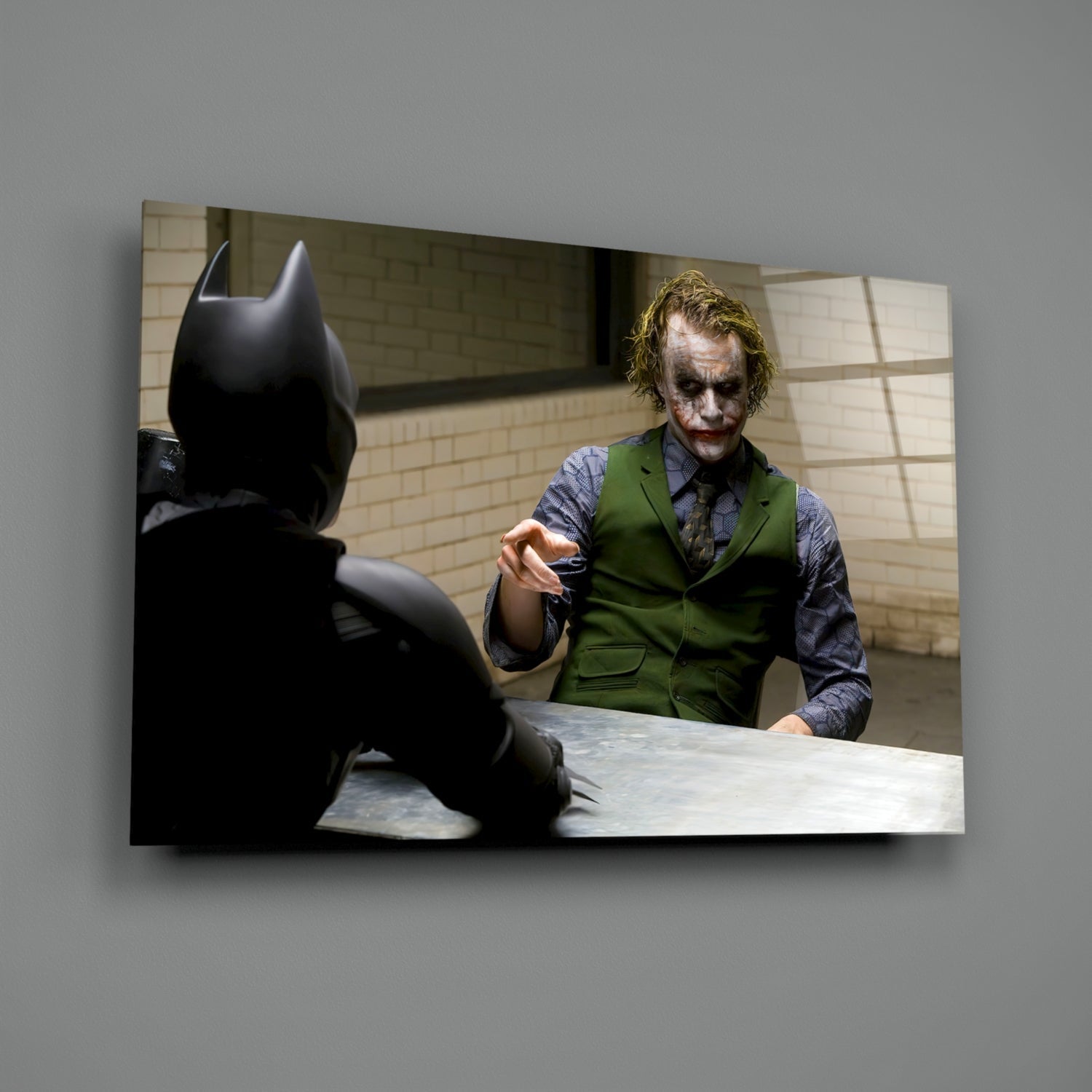 Interrogation Glass Wal Art