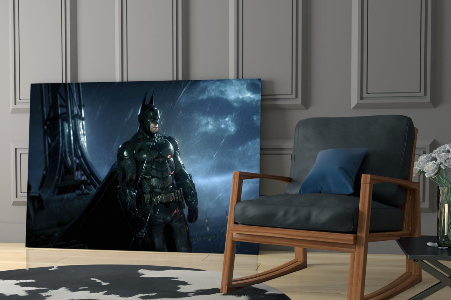 Batman Glass Art
