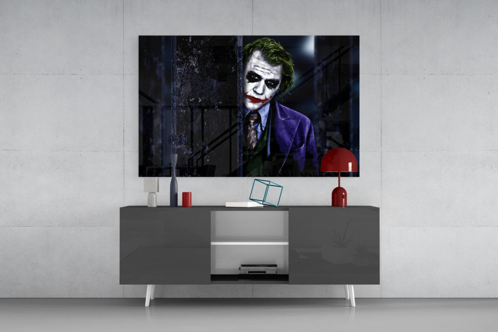 Joker Glass Art