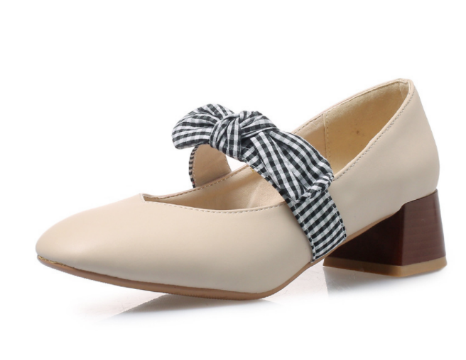 Bow Tie Flat Shoes