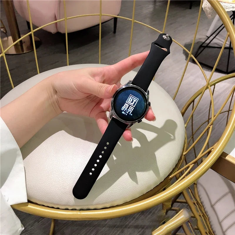 COROS Silicone Watch Band Replacement Strap - Durable Sport Strap, Comfortable