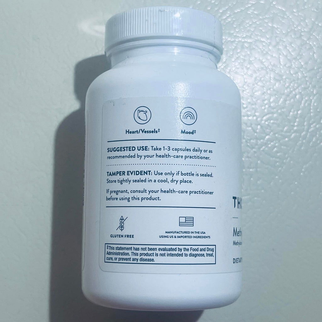 Thorne Methyl-Guard Plus Dietary Supplement, 90 Capsules EXP 10/2026