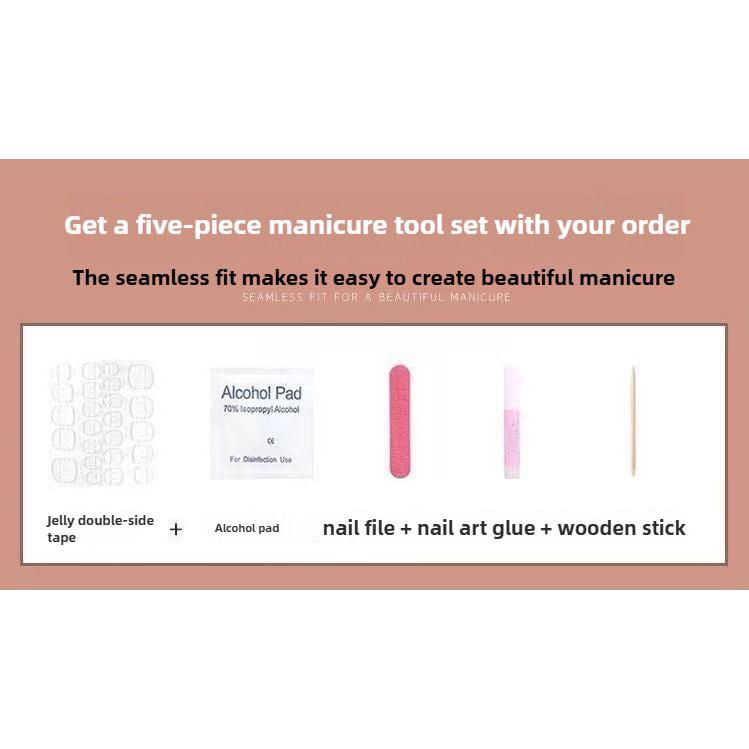 1054- Handmade press on nails fake nails removable Handmade Drawing Nails