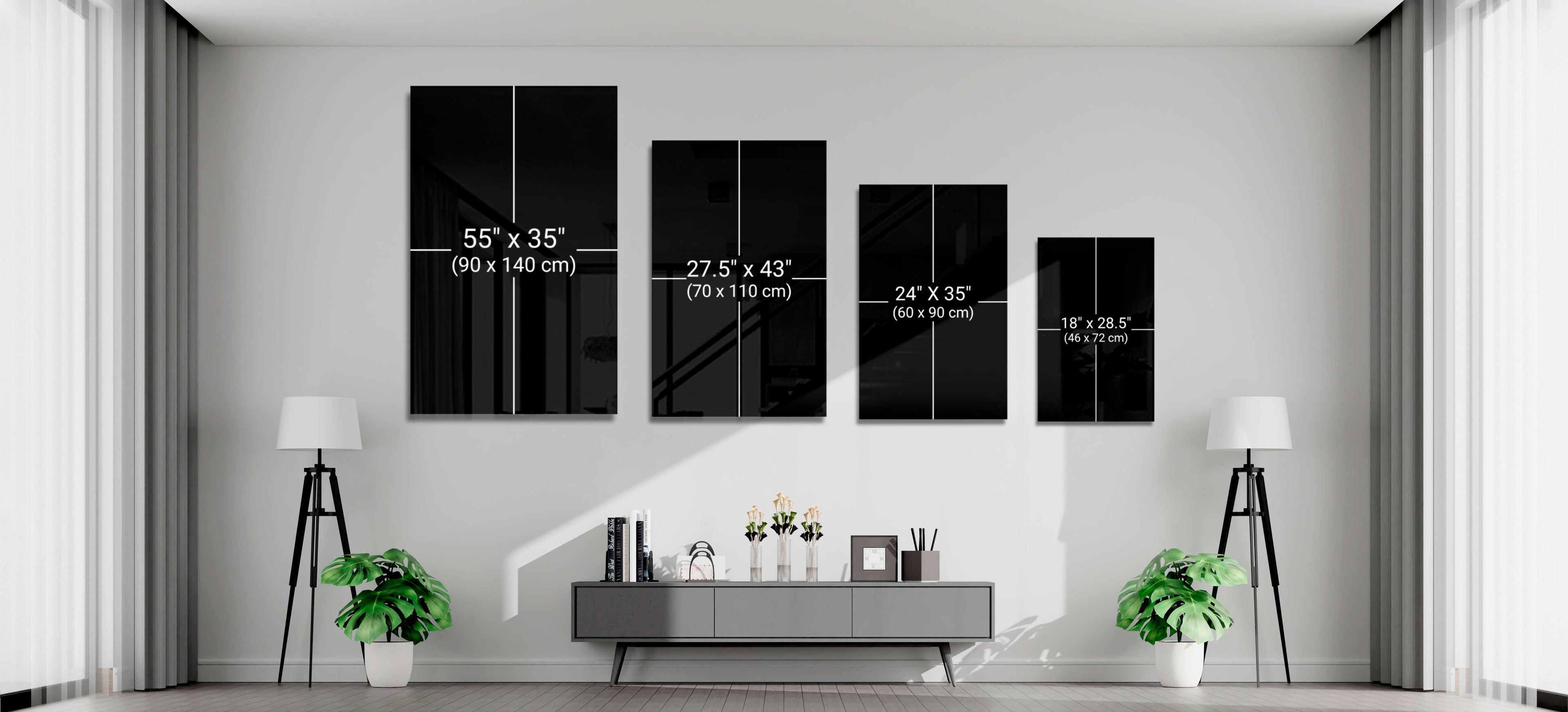 Woman  Glass Wall Art