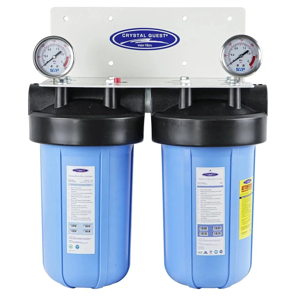 Compact Whole House Water Filter | Metal Removal (2-4 GPM | 1-2 people)