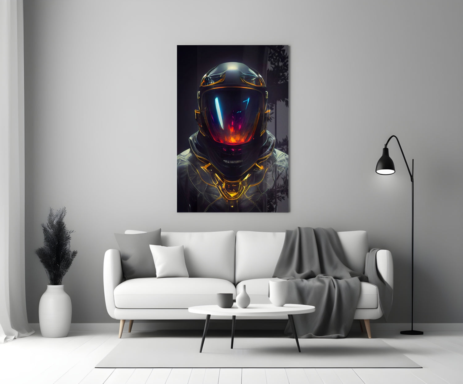 Back to the Space Glass Art  || Designer Collection