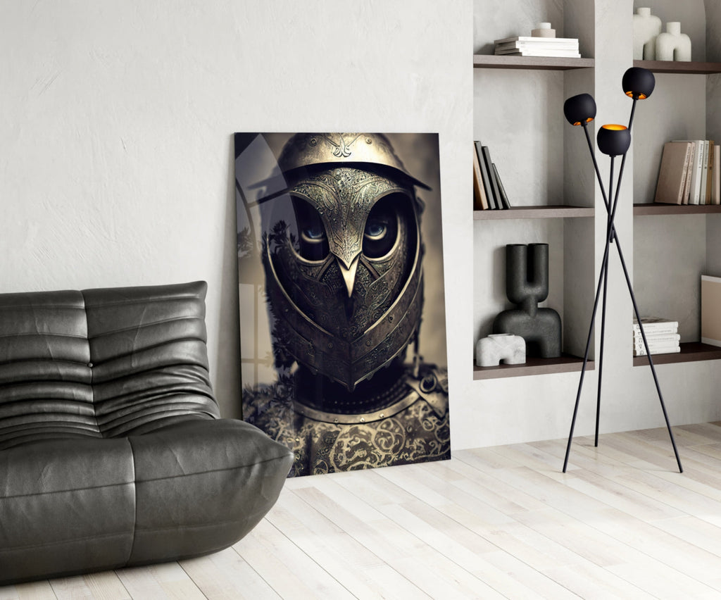 The Beak Glass Wall Art || Designer Collection