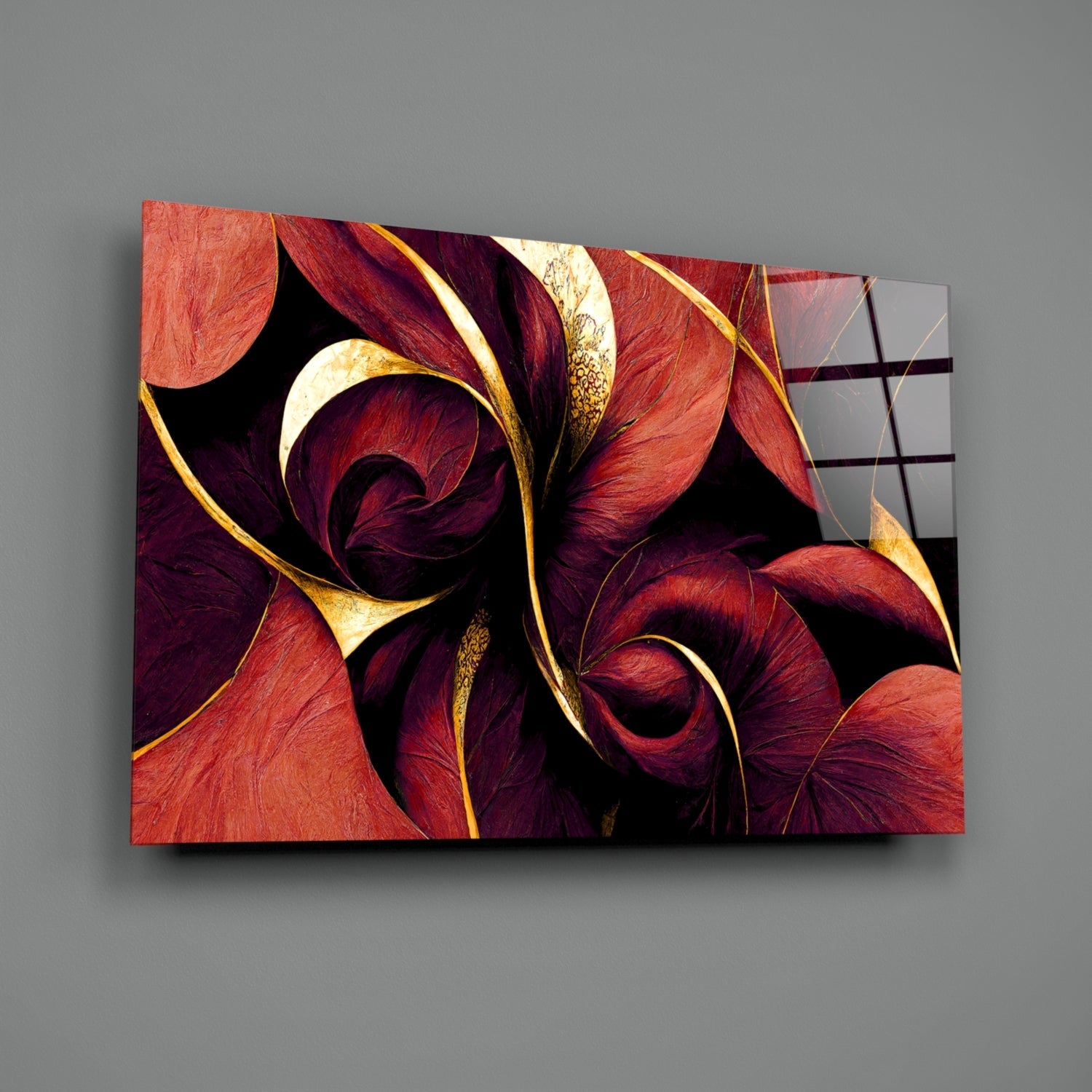 Curves Glass Art  || Designers Collection