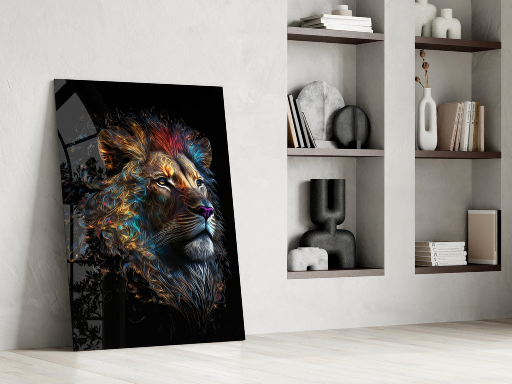 Sparkling Glory Glass Wall Art  || Designer Collection