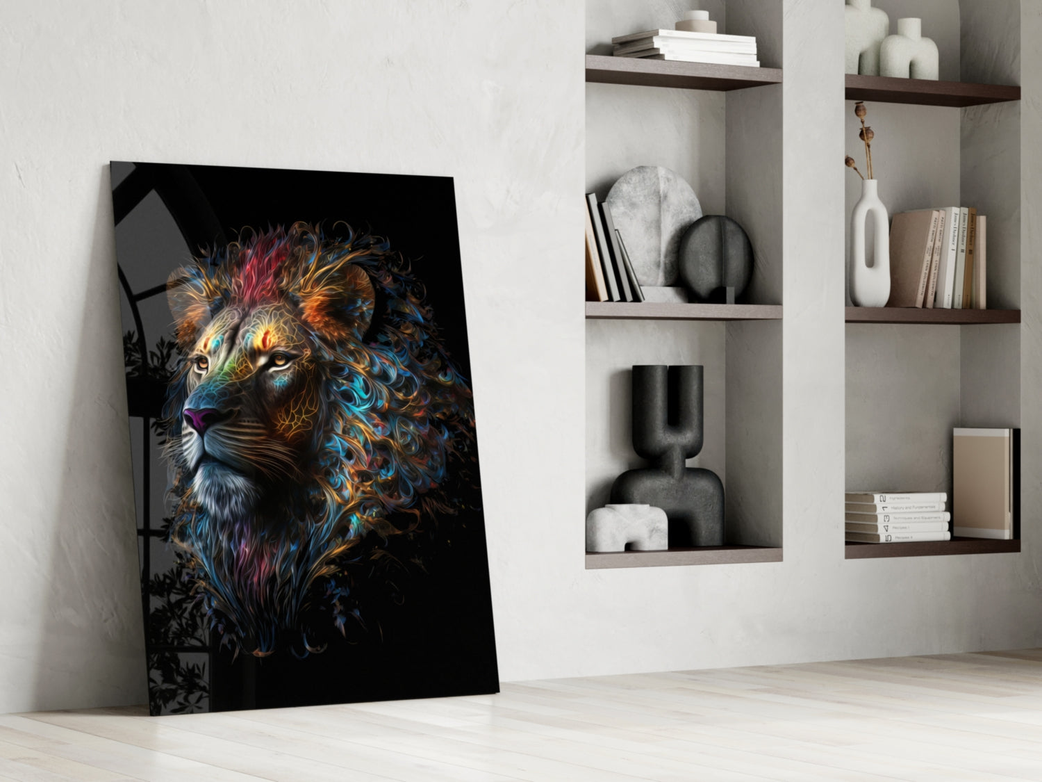 Sparkling Glory Glass Wall Art  || Designer Collection