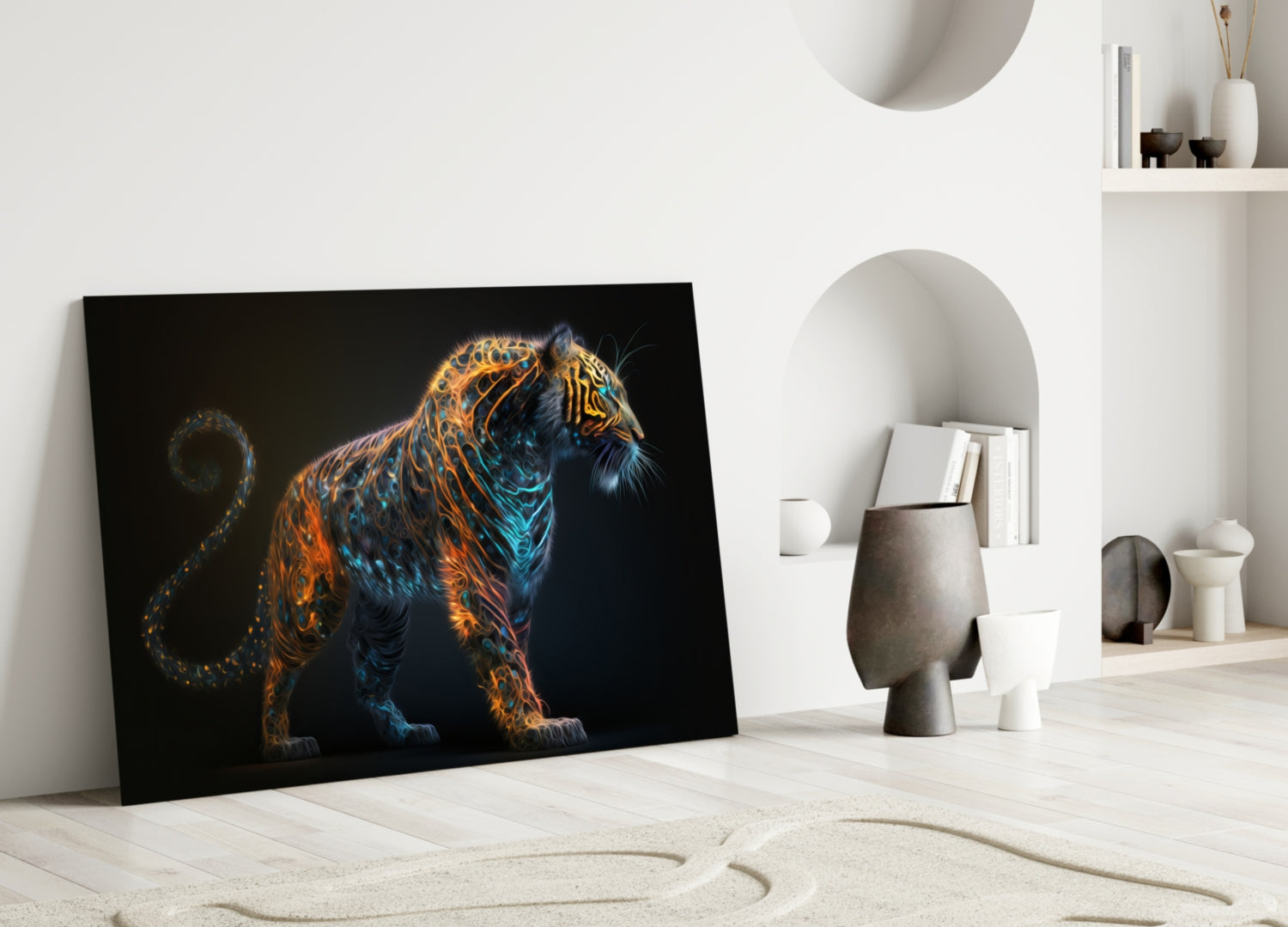 Sparkling Glory Glass Wall Art  || Designer Collection