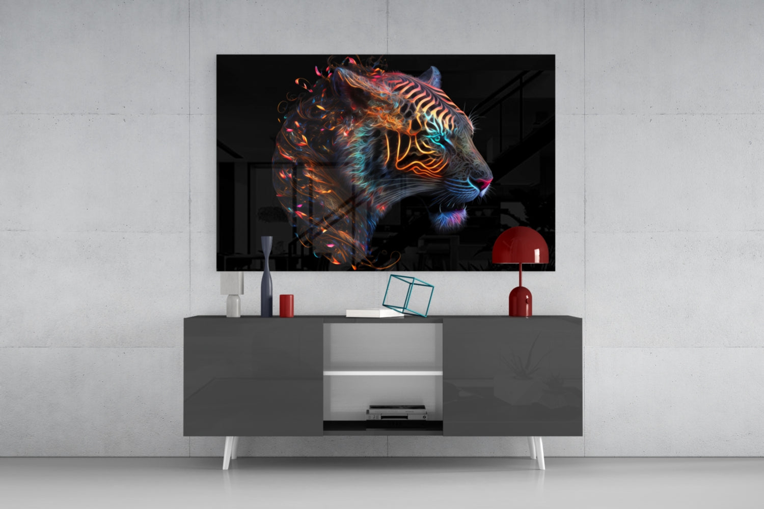 Sparkling Glory Glass Wall Art  || Designer Collection