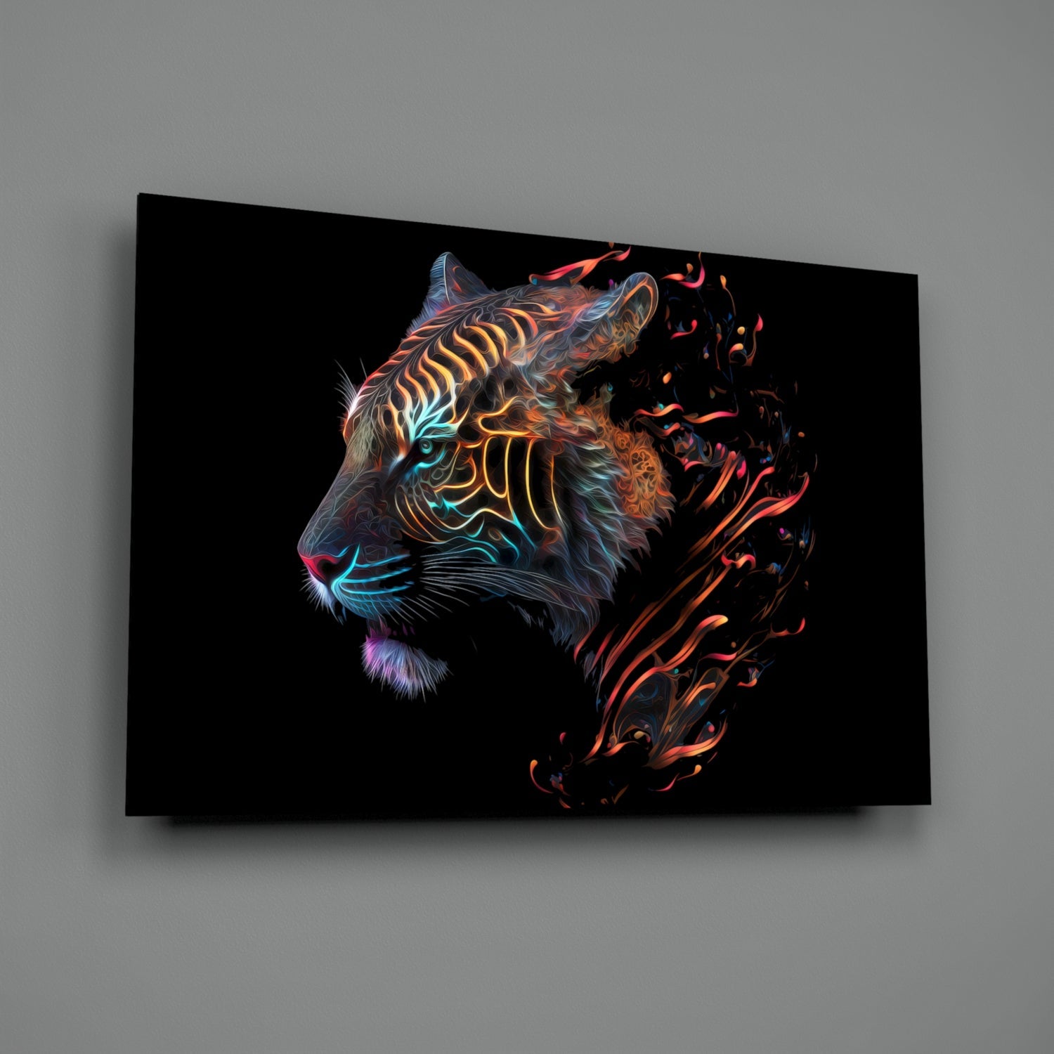 Sparkling Glory Glass Wall Art  || Designer Collection