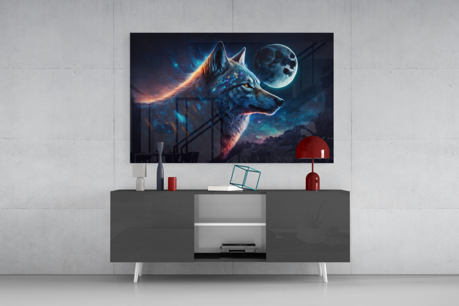 Sparkling Freedom Glass Wall Art  || Designer Collection